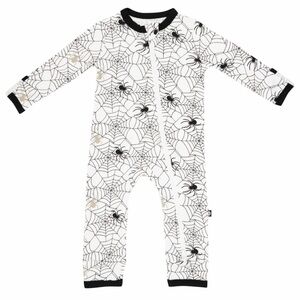 Kyte Baby Zippered Romper Spider NWT 3T 2 Way Zipper Halloween Spooky Pajama PJs